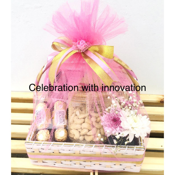 Pink lady basket